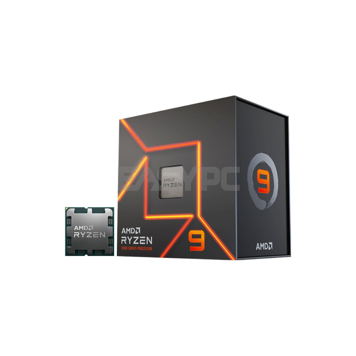 AMD RYZEN 9 7950X LGA AM5 DDR5 Processor – EasyPC