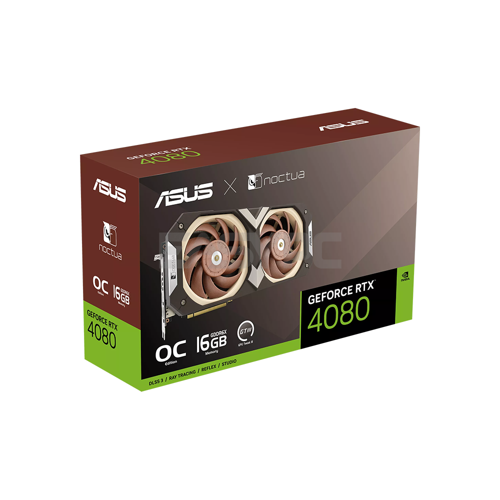 ASUS Nvidia GeForce RTX 4080 Noctua OC Edition 16GB 256bit GDDR6X Videocard