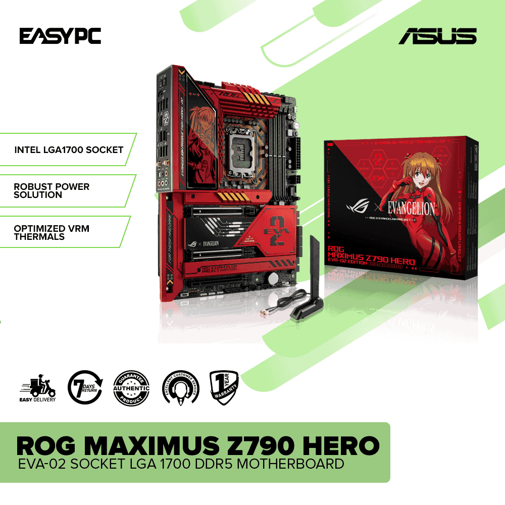 ASUS ROG Maximus Z790 Hero EVA-02 socket LGA 1700 DDR5 motherboard
