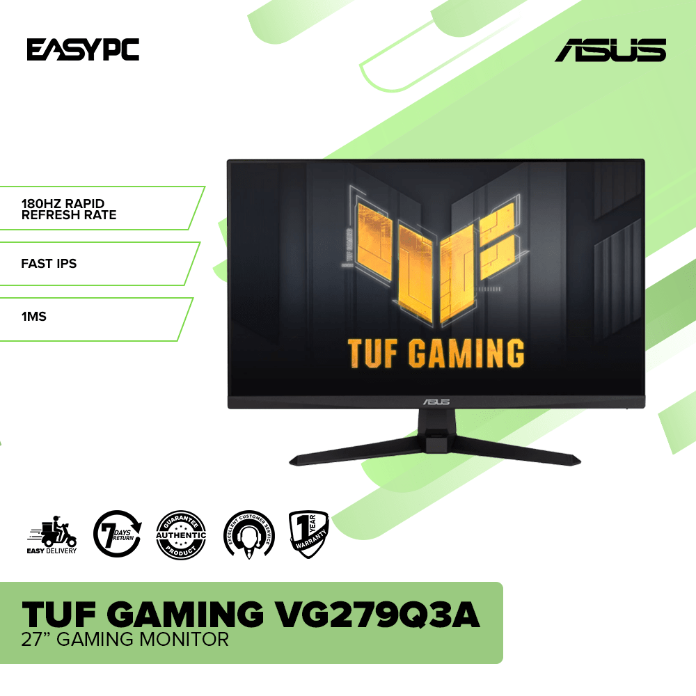 ASUS TUF Gaming VG279Q3A 27' Gaming Monitor – EasyPC