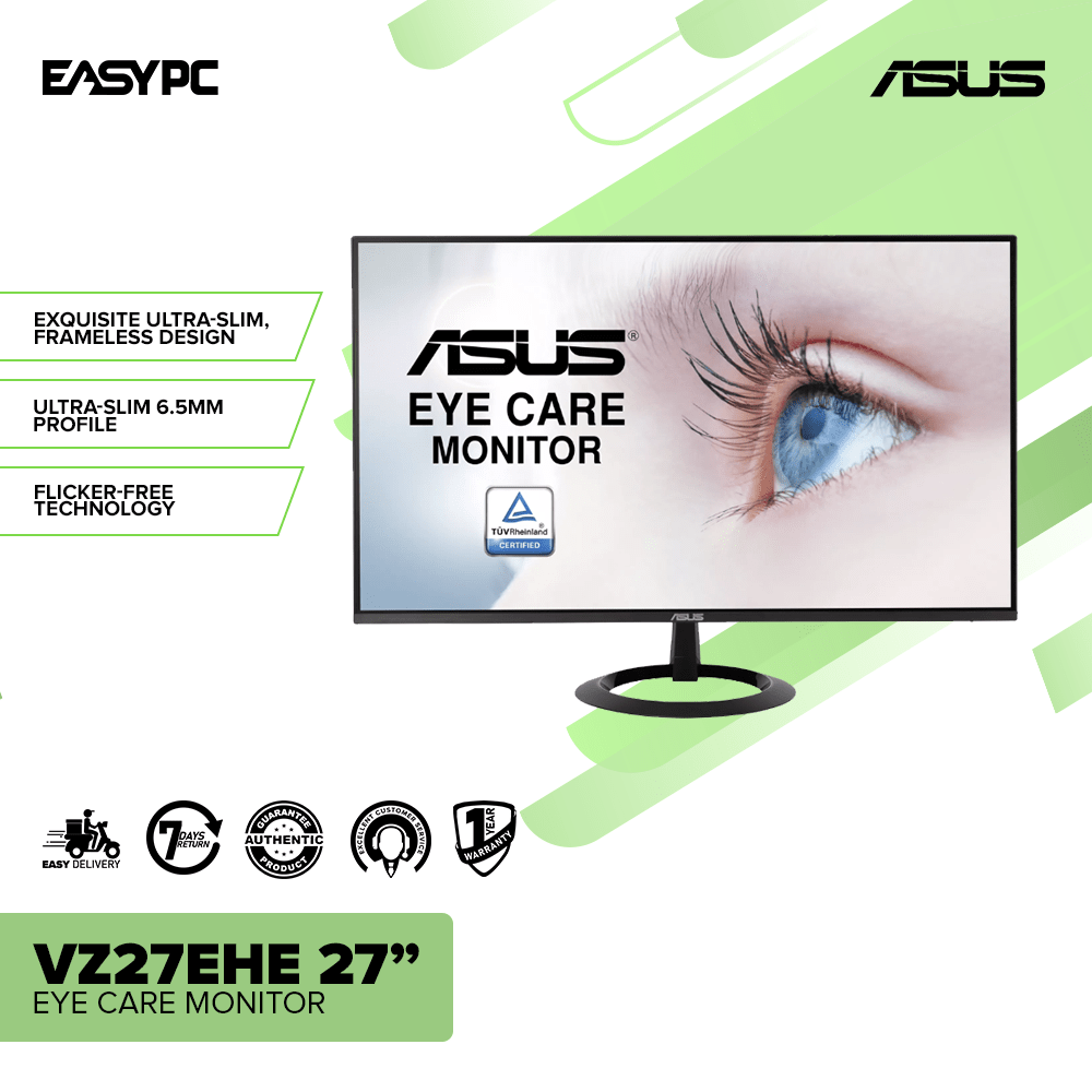 ASUS エイスース モニター VZ27EHE 2023年製 ASUS VZ27EHE｜Monitors