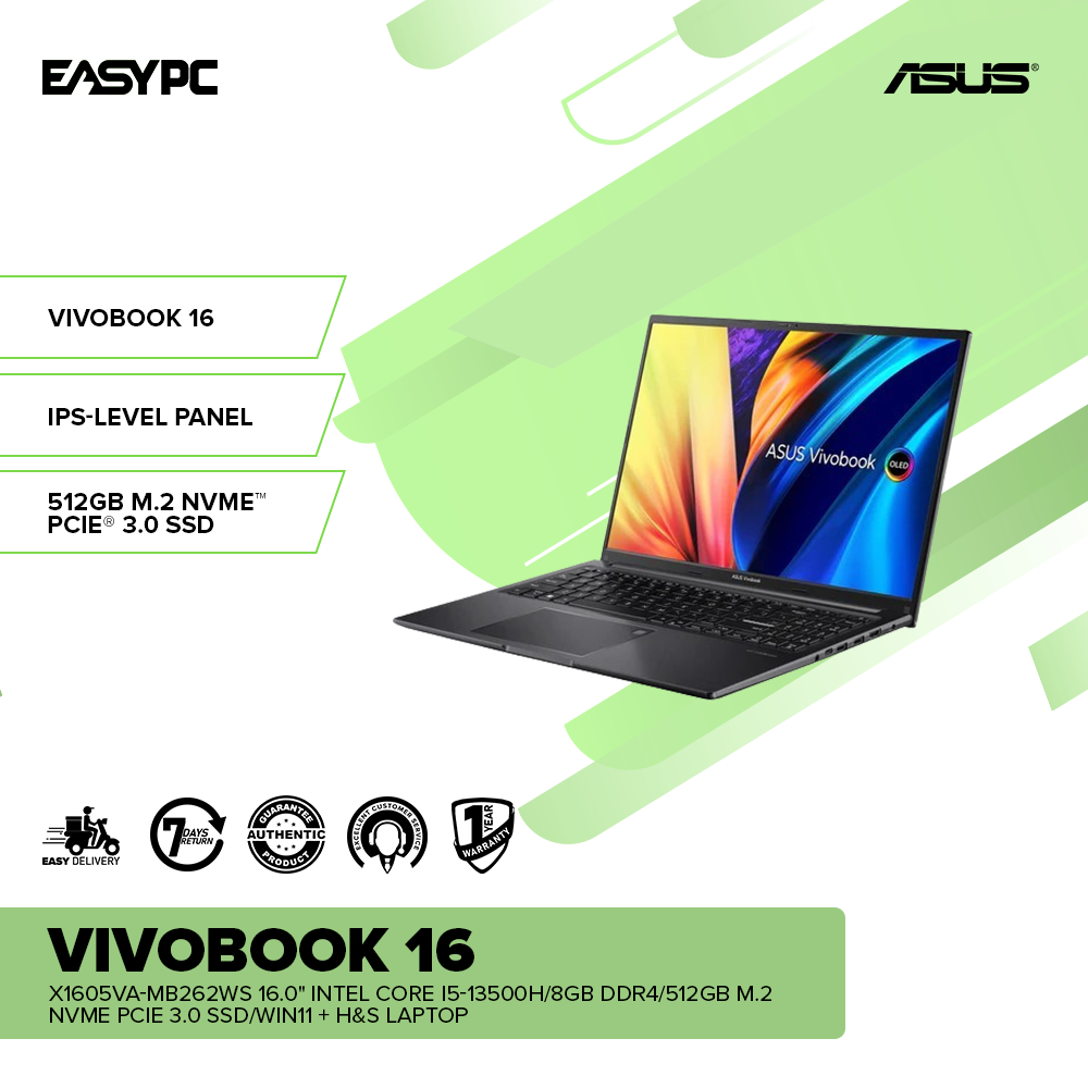 ASUS Vivobook 16 X1605VA-MB262WS 16.0