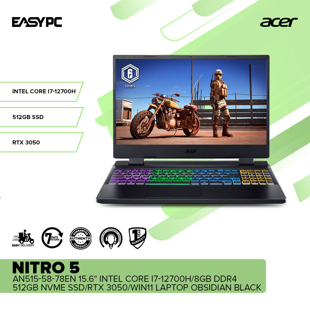 Acer Nitro 5 AN515-58-78EN