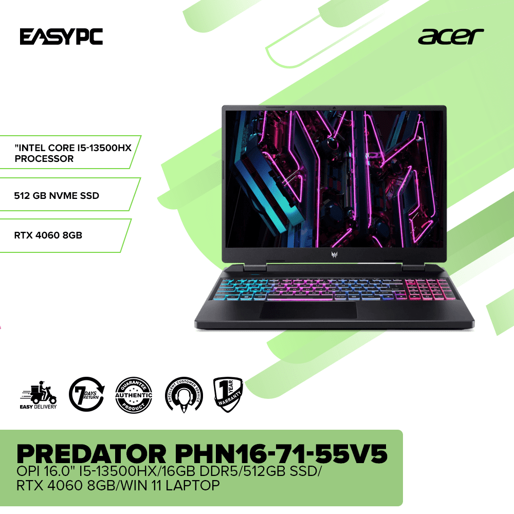 Acer Predator PHN16-71-55V5 OPI 16.0