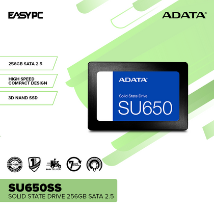 Adata SU650 Solid State Drive 256GB SATA 2.5