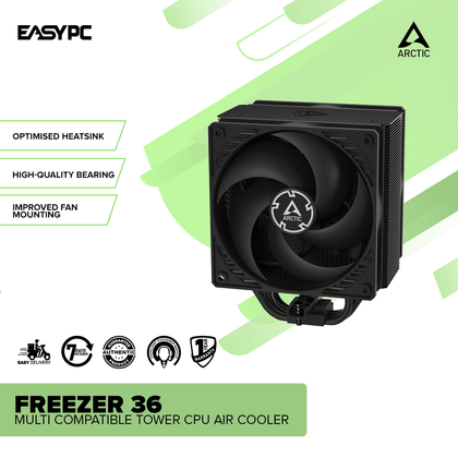 Arctic Freezer 36 Multi Compatible Tower CPU Cooler Black