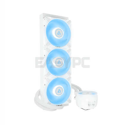 Arctic LIQUID FREEZER III 360 A-RGB WHITE Multi Compatible All-in-One CPU Water Cooler-a
