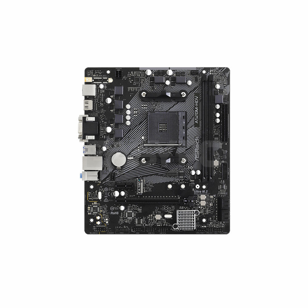 ASRock A520M-HDV + AMD Ryzen™ 5 5600X ASRock A520M-HDV AM4 Micro ATX AMD Motherboard - Newegg.ca