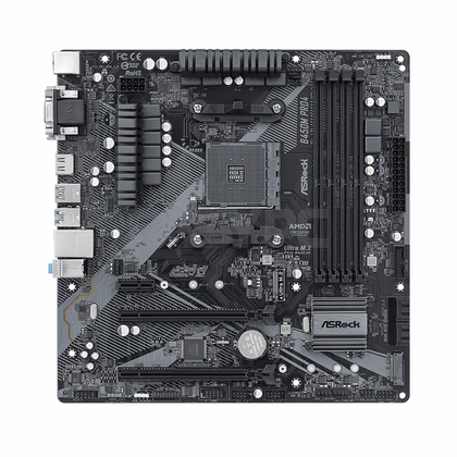 Asrock B450M Pro 4 R2.0 AM4 DDR4 Motheboard-a