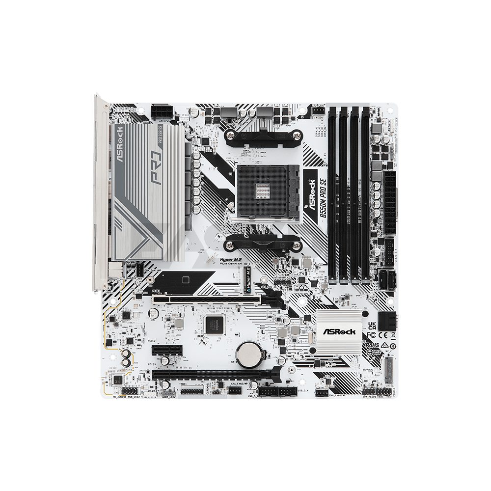 Asrock B550M Pro SE Socket Am4 Ddr4 Motherboard – EasyPC