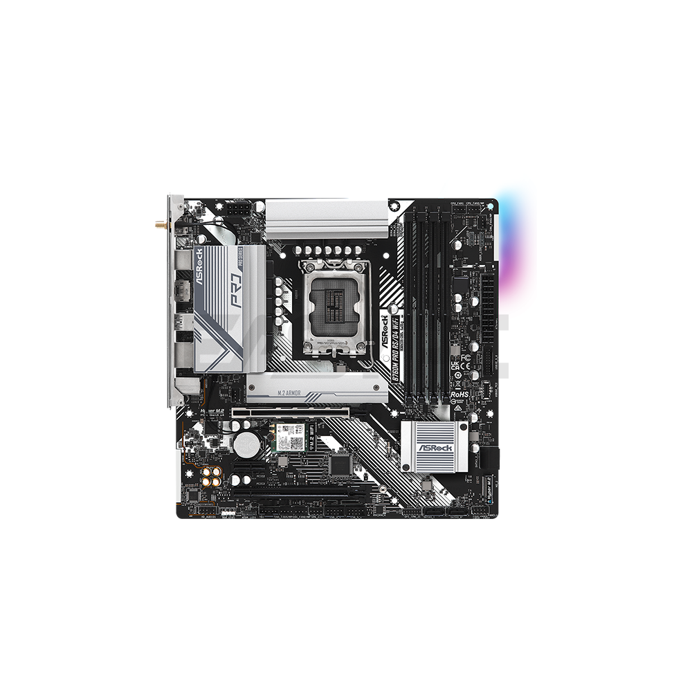 ASRock B760M PRO RS/D4 WIFI +DDR4メモリ32GB ASRock > B760M Pro RS/D4 WiFi