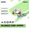Asrock RX 6650 XT Steel legend 8G OC 8gb 128bit GDdr6 Gaming Videocard