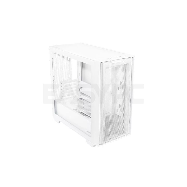 Asus A21 Micro ATX Tempered Glass Side Panel Gaming PC Case White-a