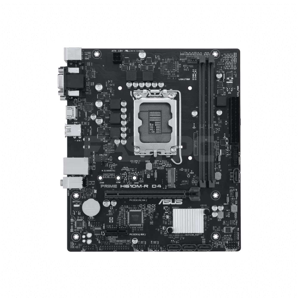 Asus Prime H610-R D4 Socket LGA 1700 DDR4 Motherboard-a