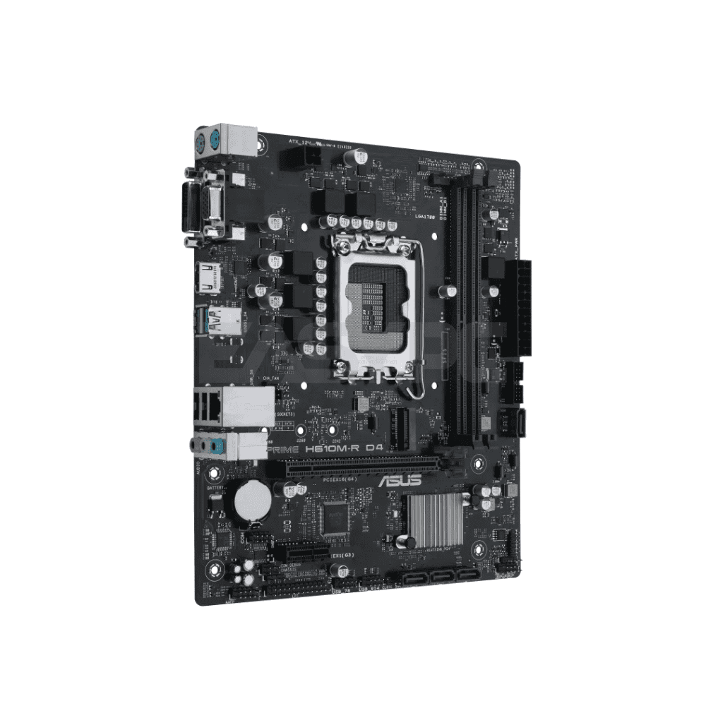 Asus Prime H610-R D4 Socket LGA 1700 DDR4 Motherboard-b