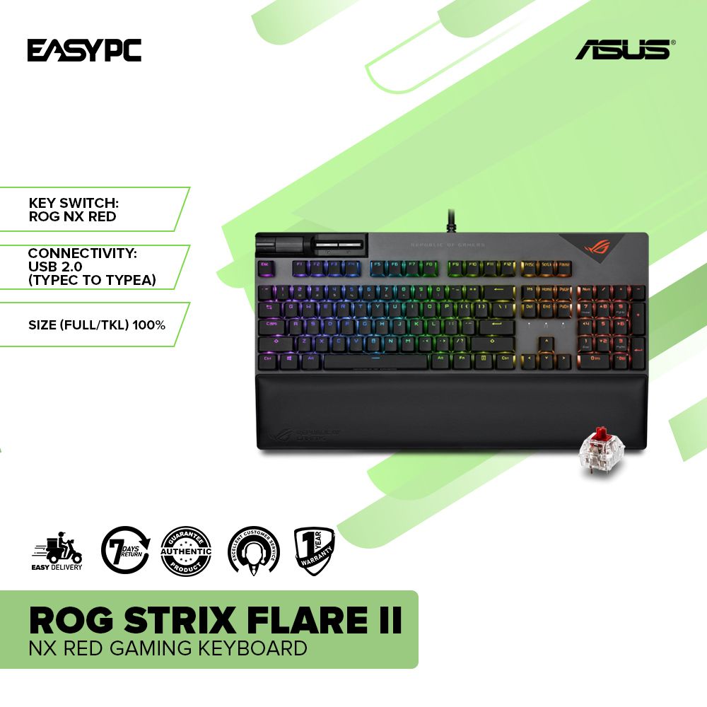 Asus ROG Strix Flare II NX Red-a