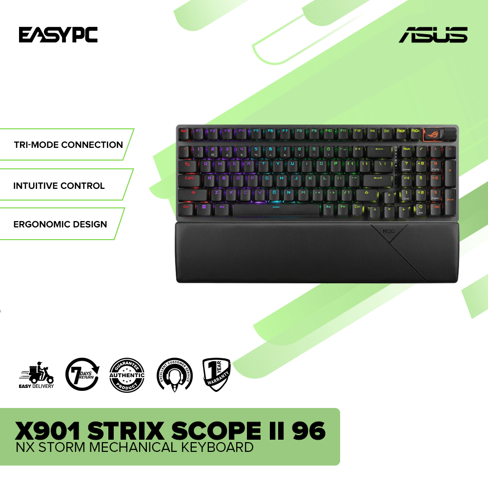 Asus X901 Strix Scope II 96 NX Storm Mechanical Keyboard