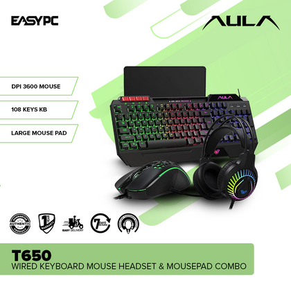 AulaT650WiredKeyboardMouseHeadset_MousepadCombo_1