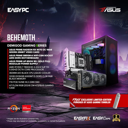BEHEMOTH Gaming Desktop - EasyPC