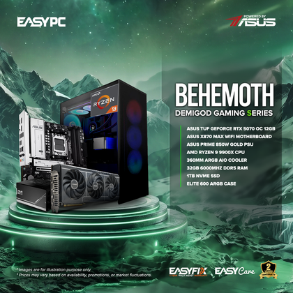 EasyPC BEHEMOTH - ASUS Demigod Gaming Series Gaming Desktop