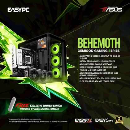 EasyPC BEHEMOTH - ASUS Pick Build Asenan Demigod Gaming Series Gaming Desktop