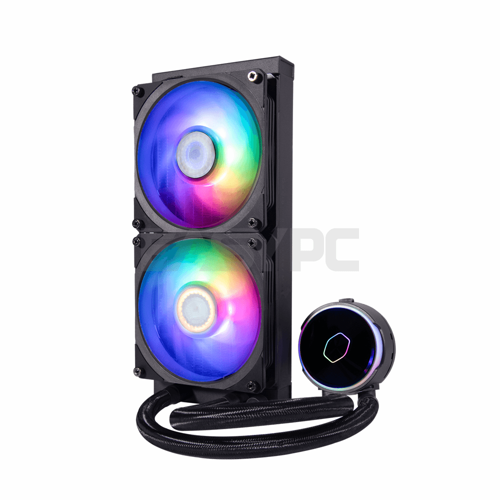 COOLERMASTER MASTERLIQUID PL240 FLUX ARGB Liquid Cooler (MLY-D24M-A23PZ-R1)