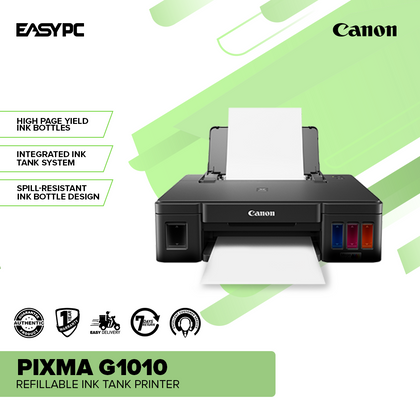 Canon Pixma G1010 Refillable Ink Tank Printer