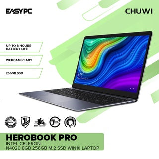 CHUWI HEROBOOK PRO Intel Celeron M.2 SSD/Win10 laptop Gray – EasyPC
