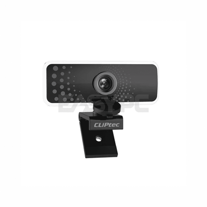 Cliptec I-SeeU RZW388 FHD Wide Angle Webcam Black-a