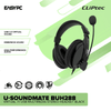 Cliptec U-Soundmate BUH288 Virtual 7.1 USB Multimedia Stereo Headset Black