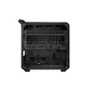 CoolerMaster Qube 500 FlatPack ATX Tempered Glass PC Case Black-a