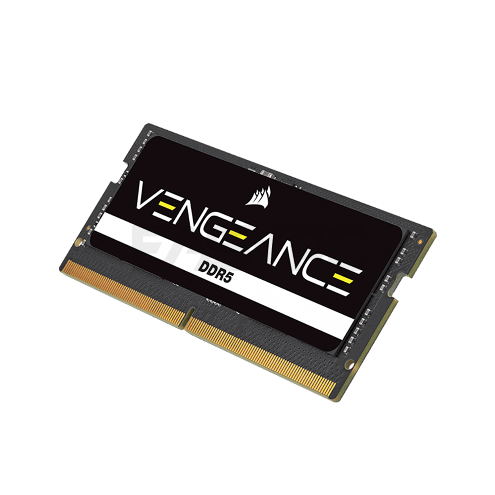 Corsair Vengeance CMSX32GX5M1A4800C40 32GB 1x32GB 4800MHz SODIMM DDR5 RAM Intel XMP Memory Black