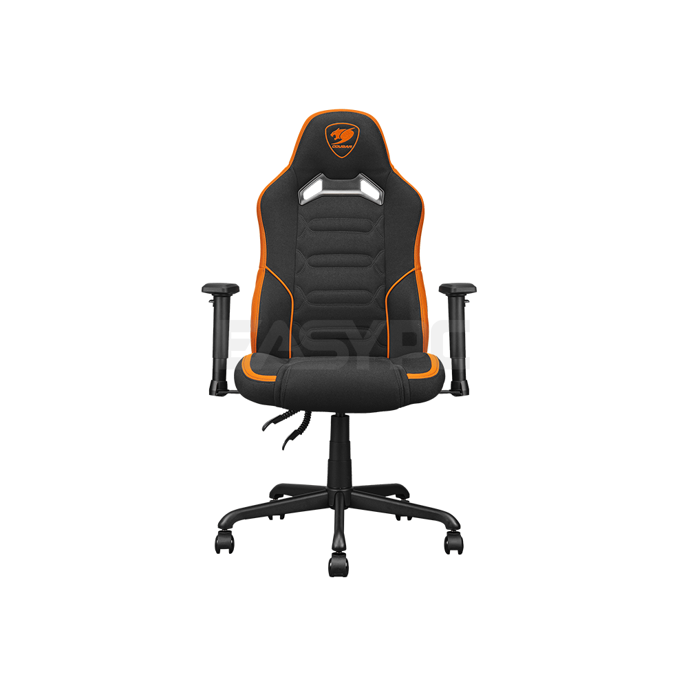 Cougar Fusion S Fabric Multi-Purpose Gaming Chair Black/Orange-c