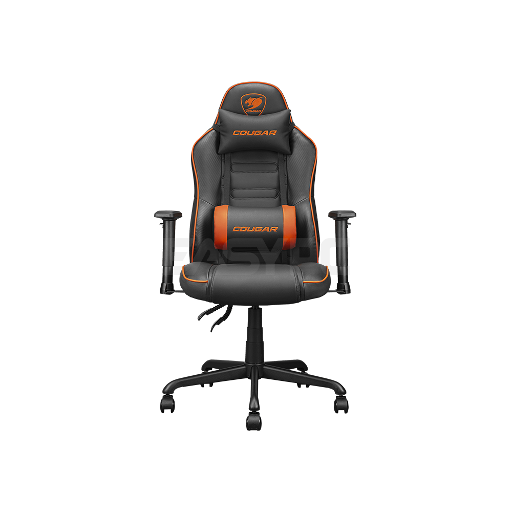 Cougar Fusion S Leather Multi Purpose Gaming Chair Black EasyPC