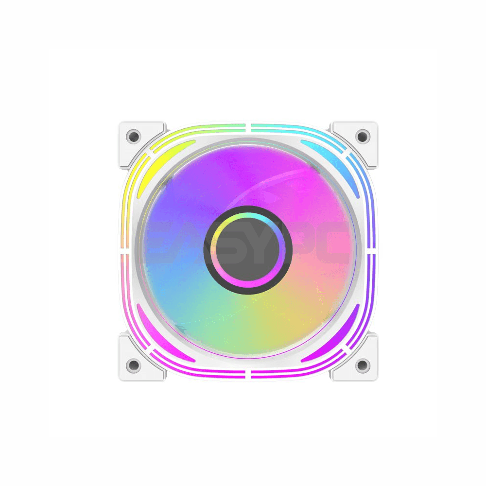 DarkFlash Infinity24 3in1 with Controller Remote ARGB Chassis Fan Whit ...