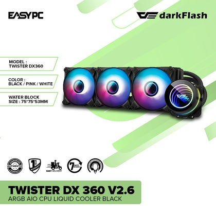 DarkFlash Twister DX 360 Black