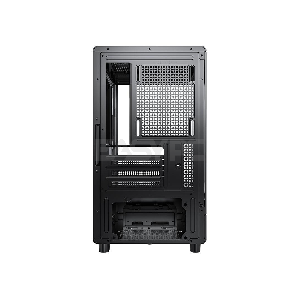 DarkFlash DB330M Micro ATX Tempred Glass Side and Front Panel Gaming PC Case Black