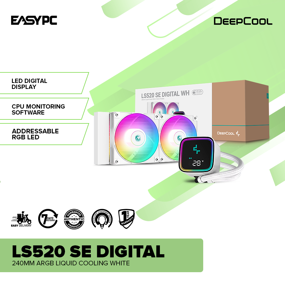 Deepcool LS520 SE Digital White