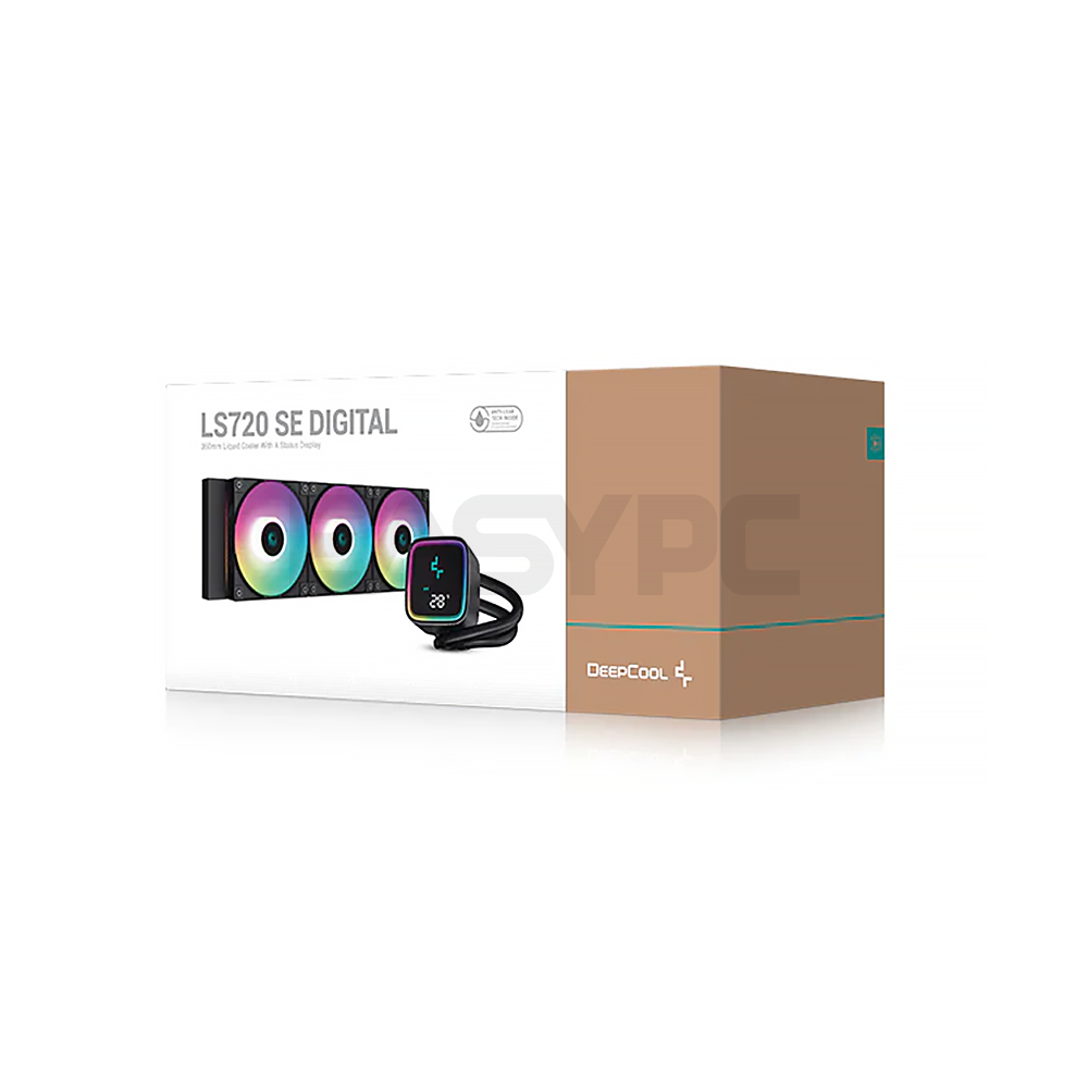 Deepcool LS720 SE Digital 360mm ARGB liquid cooling black – EasyPC