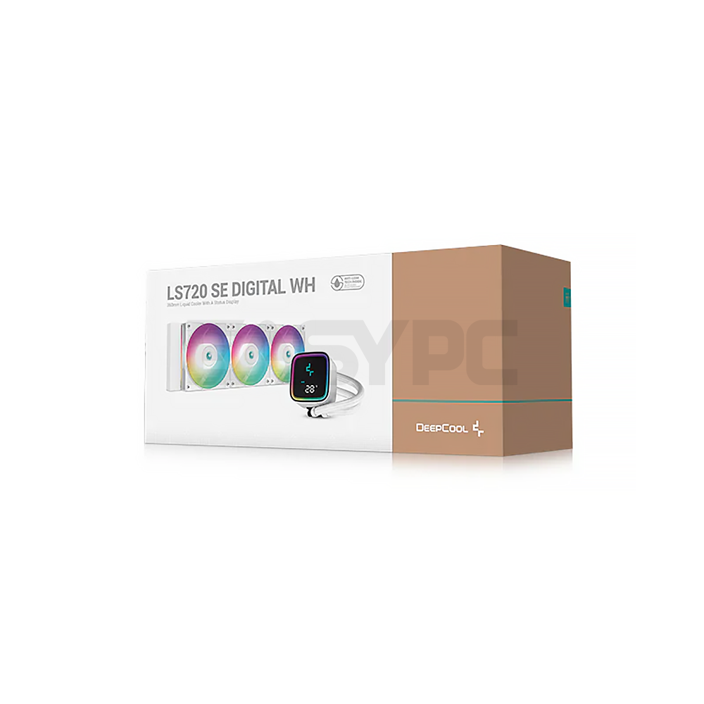 Deepcool LS720 SE Digital 360mm ARGB AIO Cooler White – EasyPC