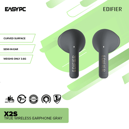 Edifier X2s True Wireless Earphone Gray