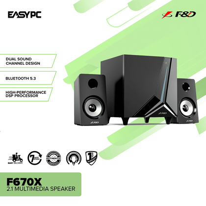 F&D F670X 2.1 Multimedia Speaker