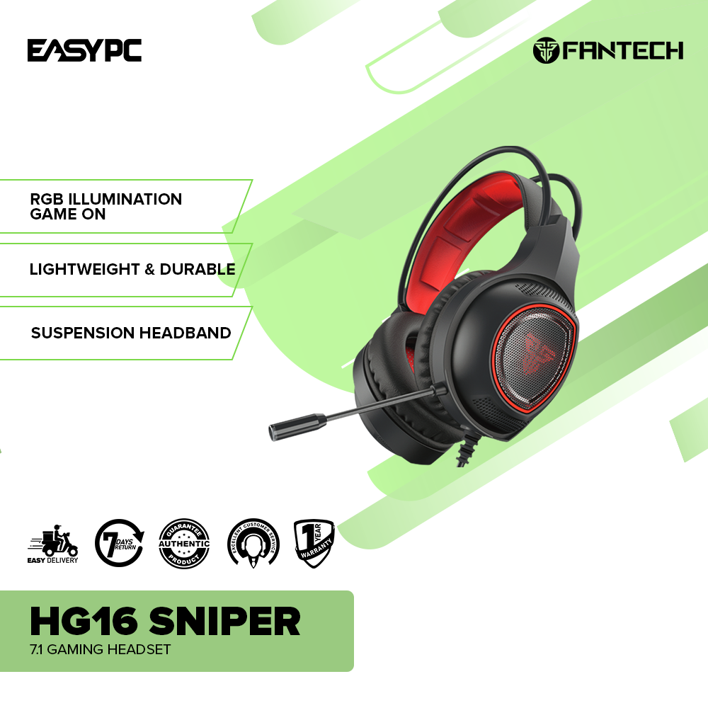 Fantech HG16 Sniper 7.1 Gaming Headset-a