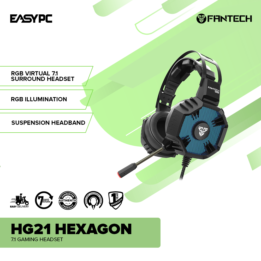 Fantech HG21 Hexagon Gaming Headset – EasyPC