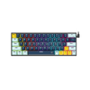 Fantech MK874 V2 Atom 63 Hot swappable 3pin Red switch Mechanical Keyboard Navy Blue-a