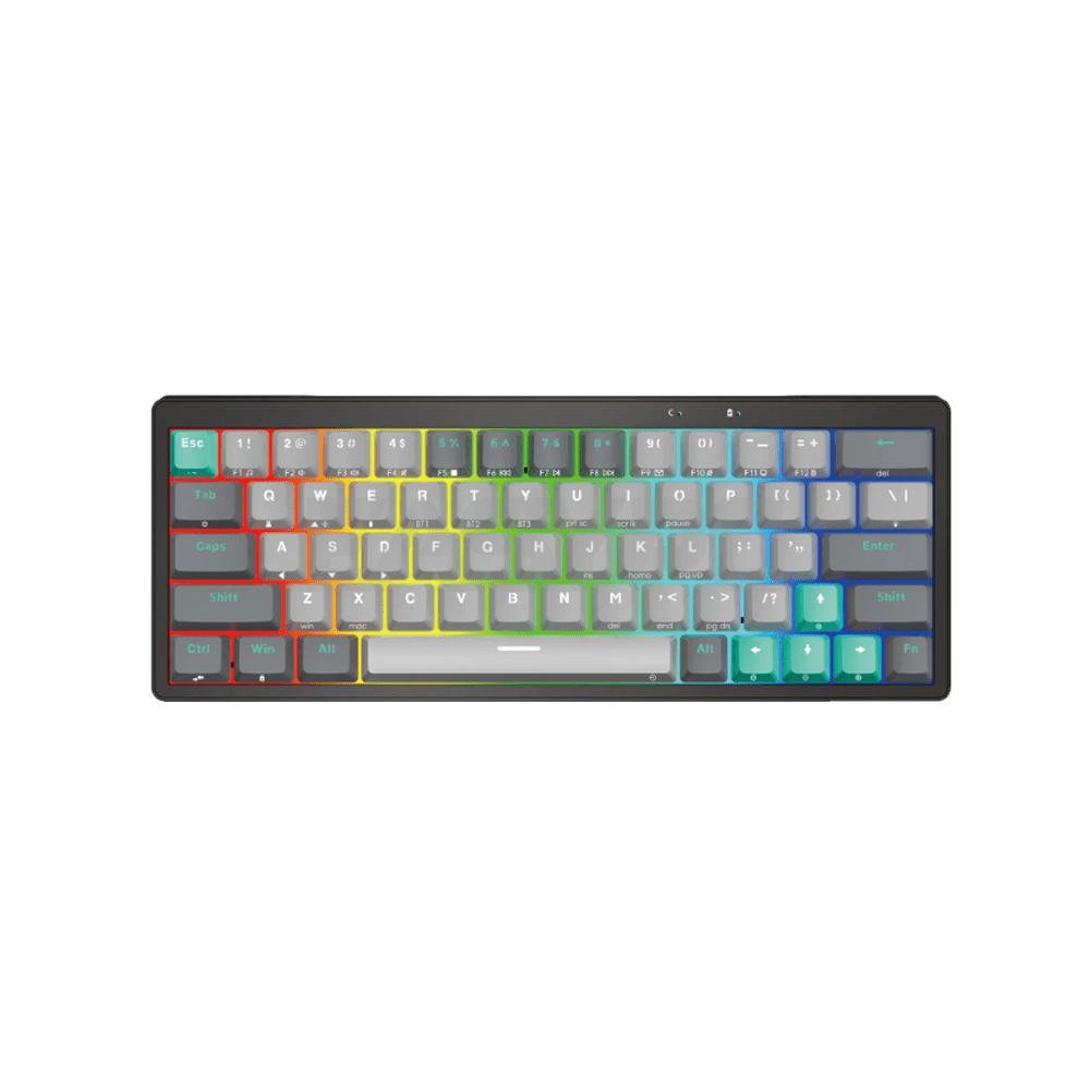 Fantech MK912 ATOM PRO63 Stellar Edition Mercury Red Switch Mechanical Keyboard-a