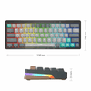 Fantech MK912 ATOM PRO63 Stellar Edition Mercury Red Switch Mechanical Keyboard-b
