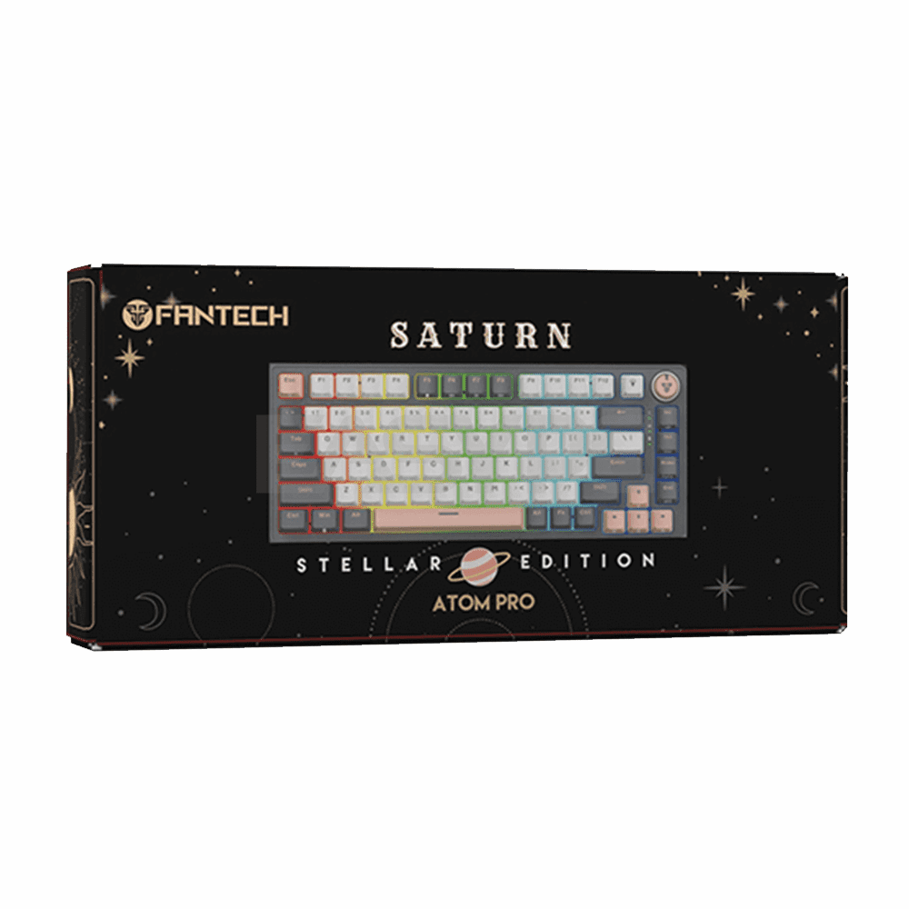 Fantech MK913 ATOM PRO83 Stellar Edition Saturn Red Switch Mechanical Keyboard-c