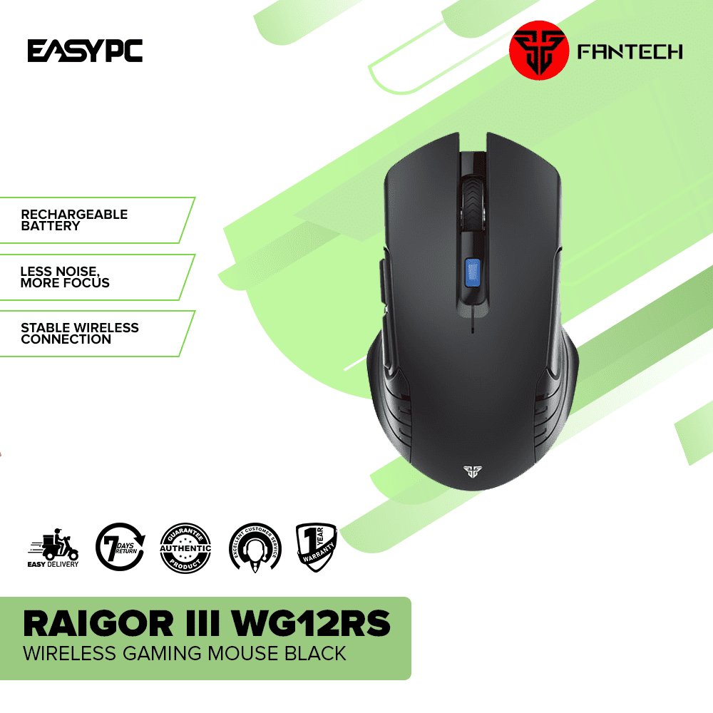 Fantech Raigor III WG12RS Wireless Gaming Mouse Black – EasyPC