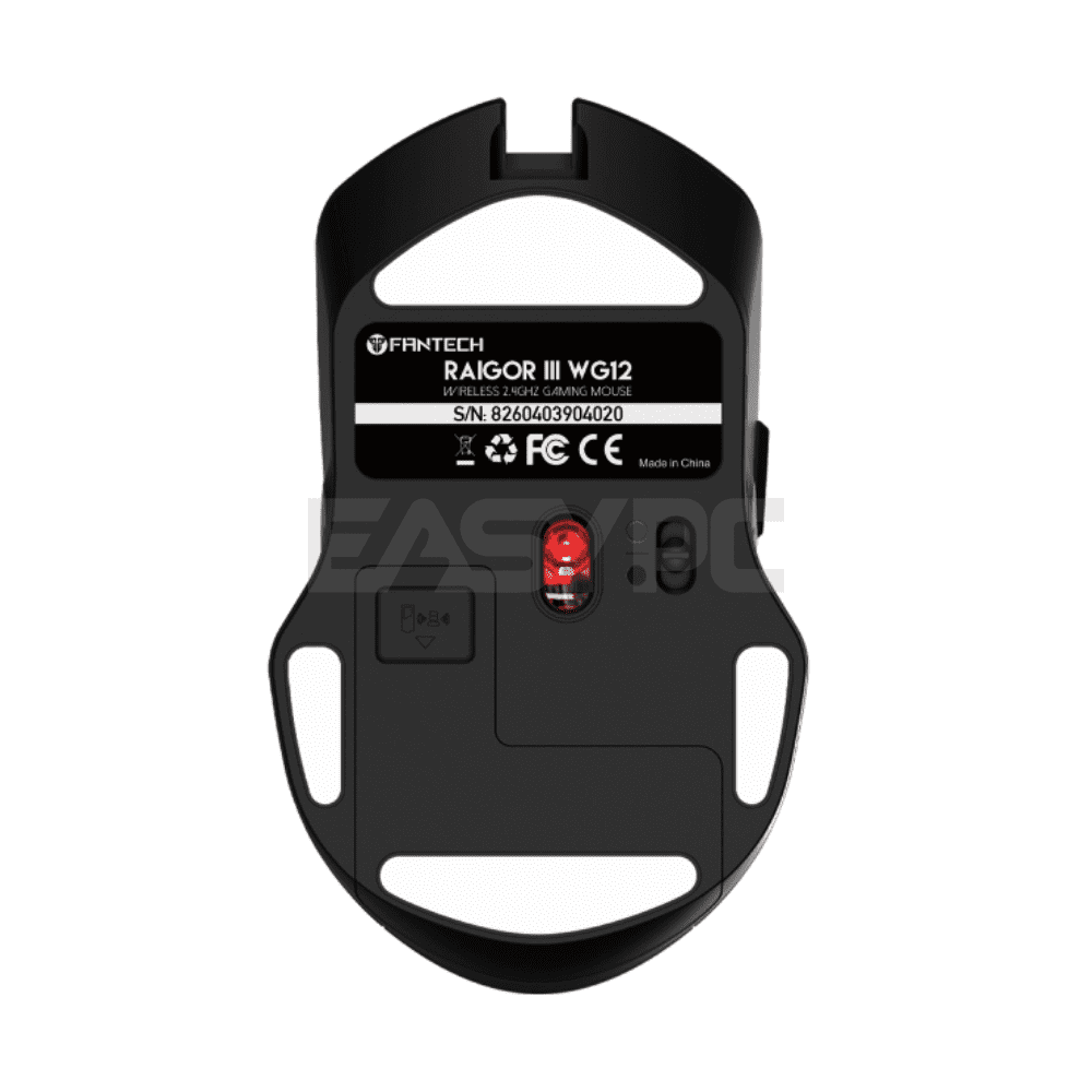 Fantech Raigor III WG12 Wireless Gaming Mouse Black-c